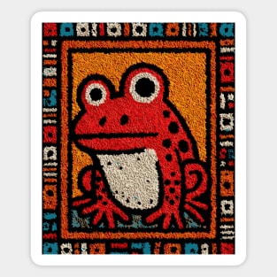 The Transformation | A Folk Art Tarot Card Magnet